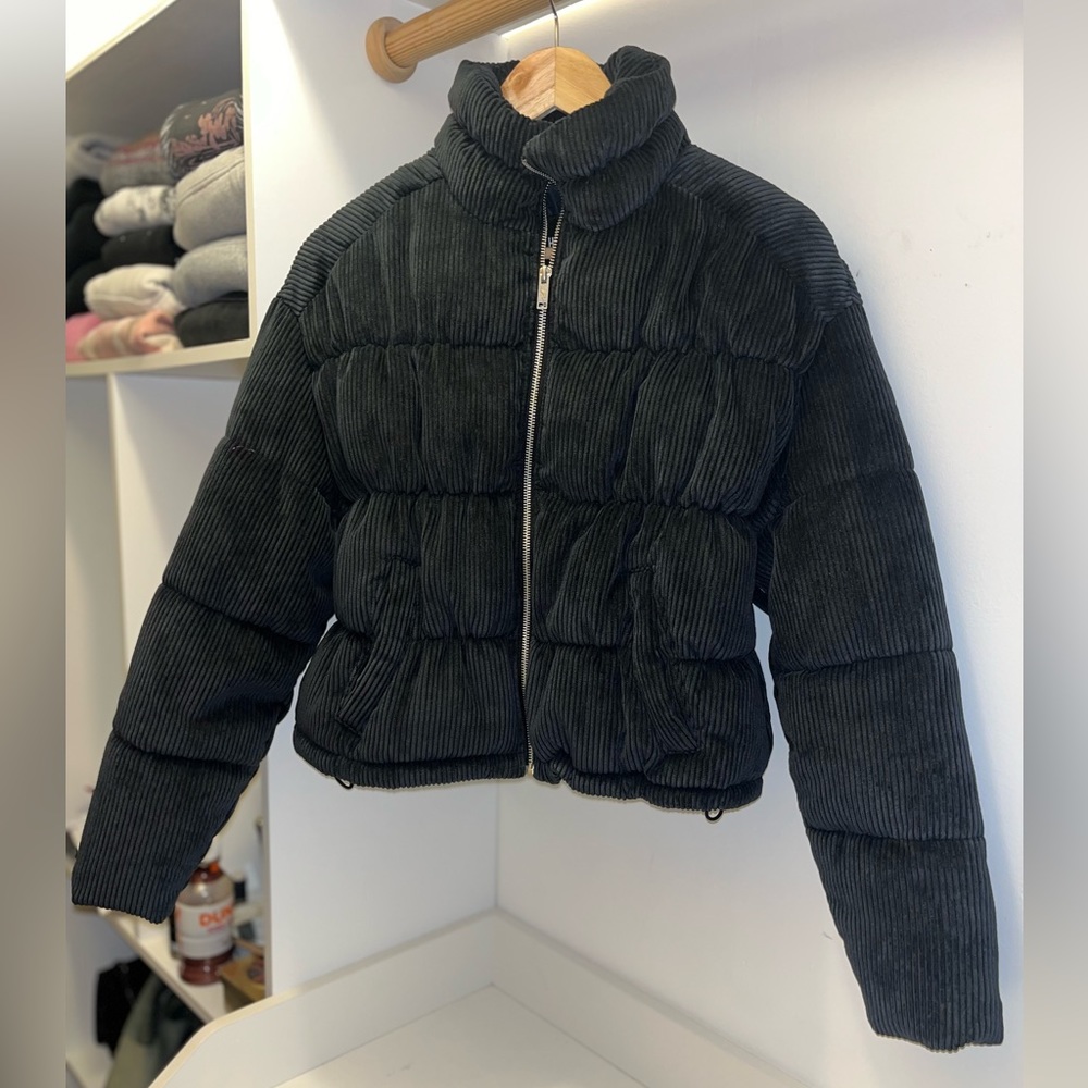 Hollister Black Puffer
